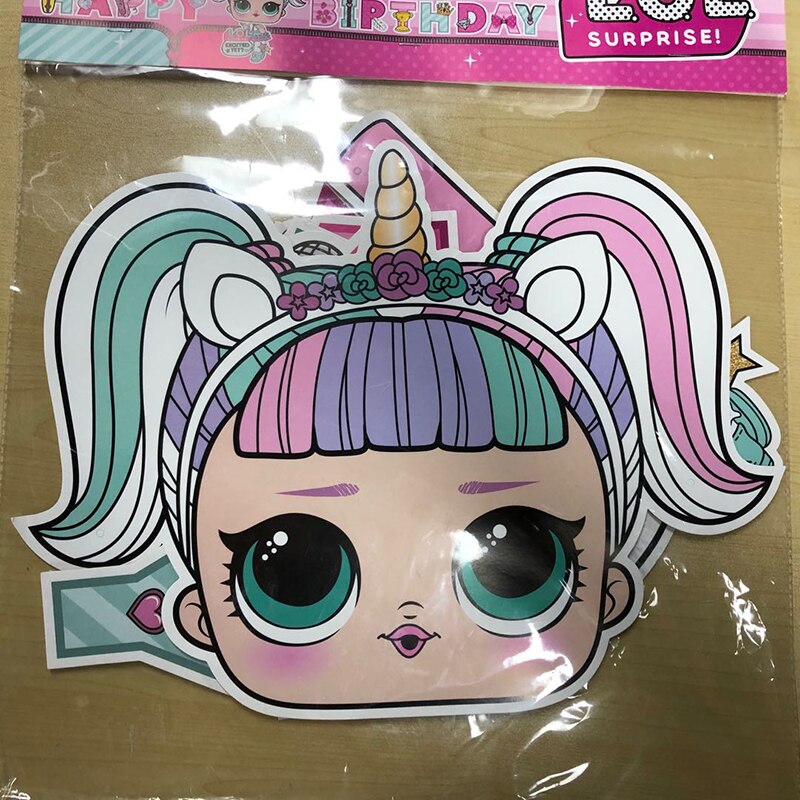 Genuine LOL SURPRISE dolls Birthday Party Themes Anime Figure Original lols dolls Decoration Supplies for girl's birthday gifts