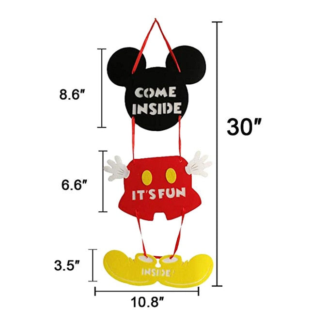 Cartoon Mickey Mouse Theme Cutlery Kids Party Decoration Children Birthday Party Baby Bath Cup Plate Party Supplies Dinner sets