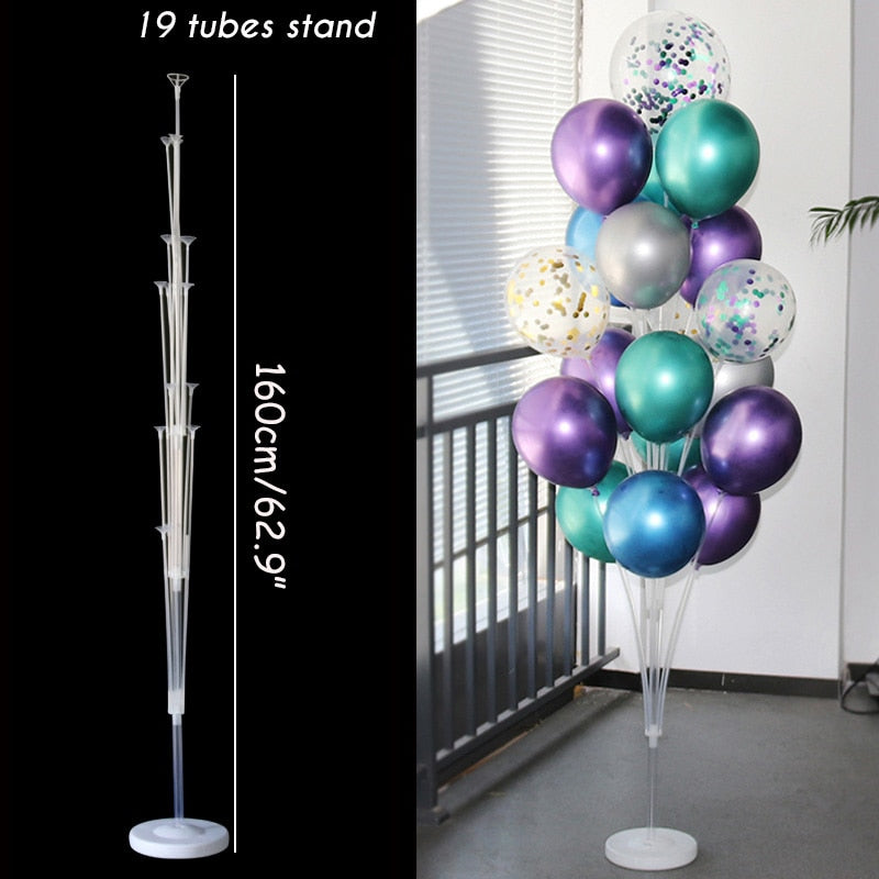 Girl Birthday Party Balloons Stand Balloon Holder Plastic Balloon Stick Birthday Party Decorations Wedding Balloon Baby Shower