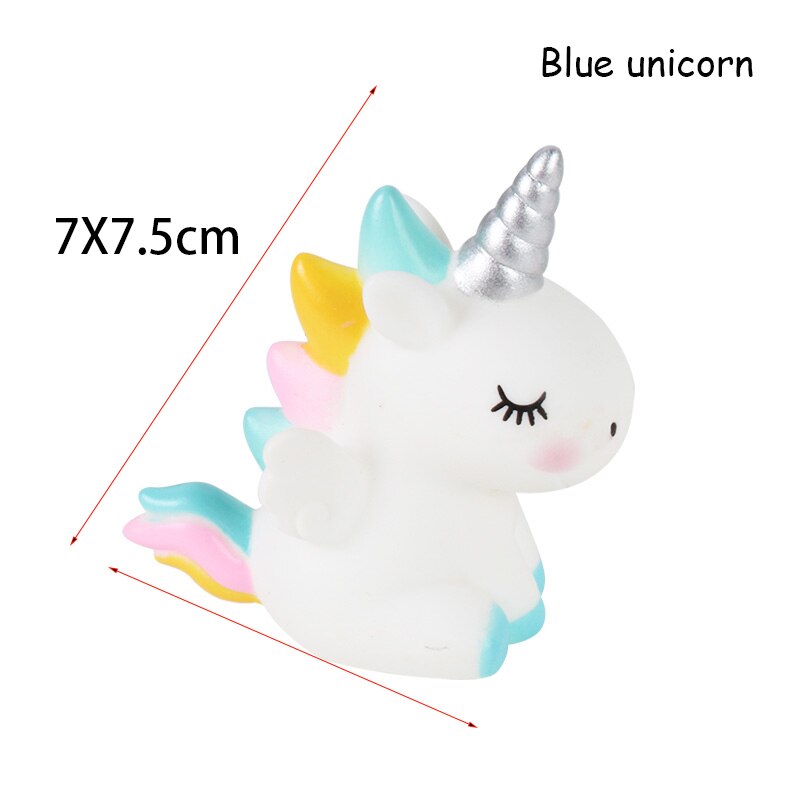 Rainbow Unicorn eyelashes horn Cake Topper Birthday Party Decor Unicornio Baby Shower First Birthday unicorn party decoration