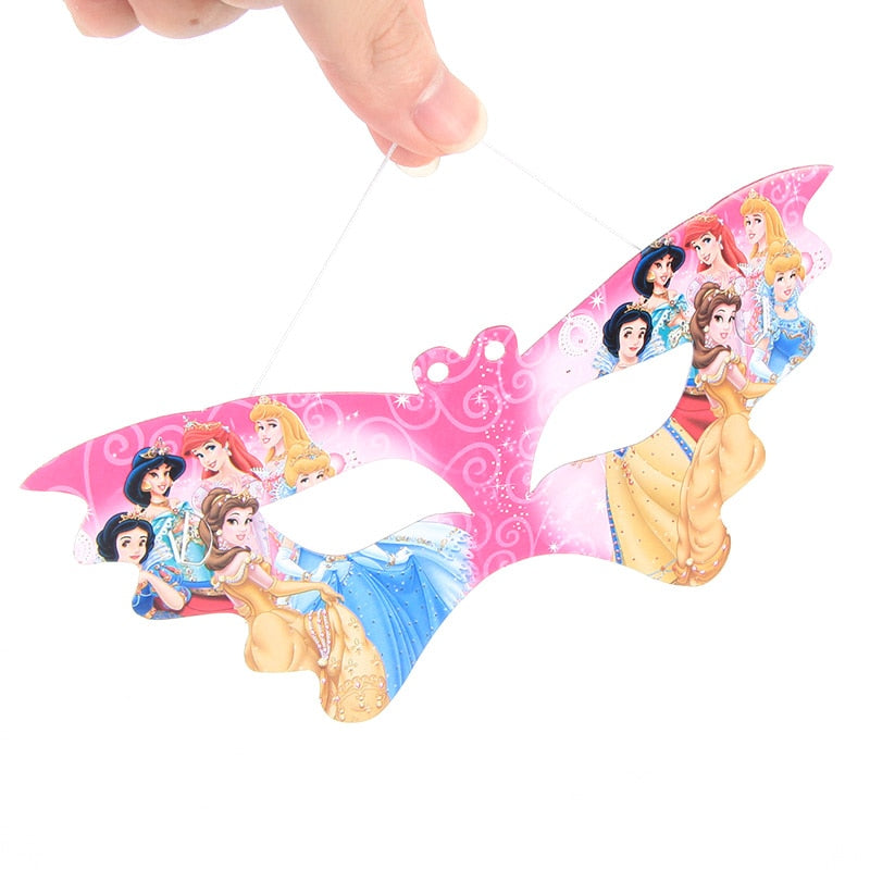 Disney Princess Happy Girl Child Birthday Theme Party Decoration Set Party Supplies Cup Plate Banner Hat Straw Loot Bag Cake Dec