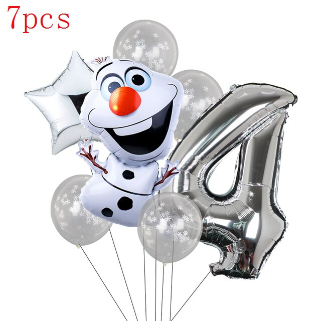 Disney Frozen Princess Elsa Foil Balloons18inch Birthday Helium Balloon Baby Shower Party Globos Kid's Toy Gifts Girls