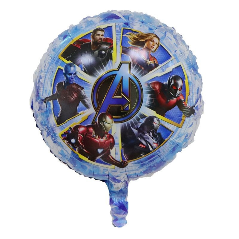 Cartoon The Avengers Theme Birthday Supplies Tablecloth Paper Plate Cup Straw Banner Balloon Party Decoration Set Baby Shower