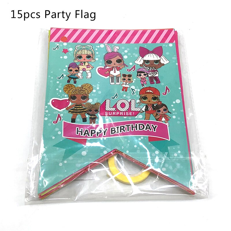 Genuine LOL SURPRISE dolls Birthday Party Themes Anime Figure Original lols dolls Decoration Supplies for girl's birthday gifts