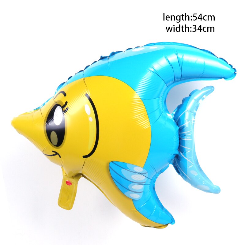 5pcs Fish Sea Animal Balloons Starfish Sea horse Air Balloon Ocean World Under Sea Theme Birthday party Decoration Baby Shower