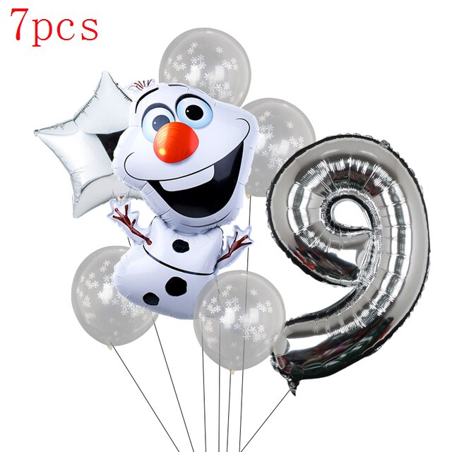 Disney Frozen Princess Elsa Foil Balloons18inch Birthday Helium Balloon Baby Shower Party Globos Kid's Toy Gifts Girls