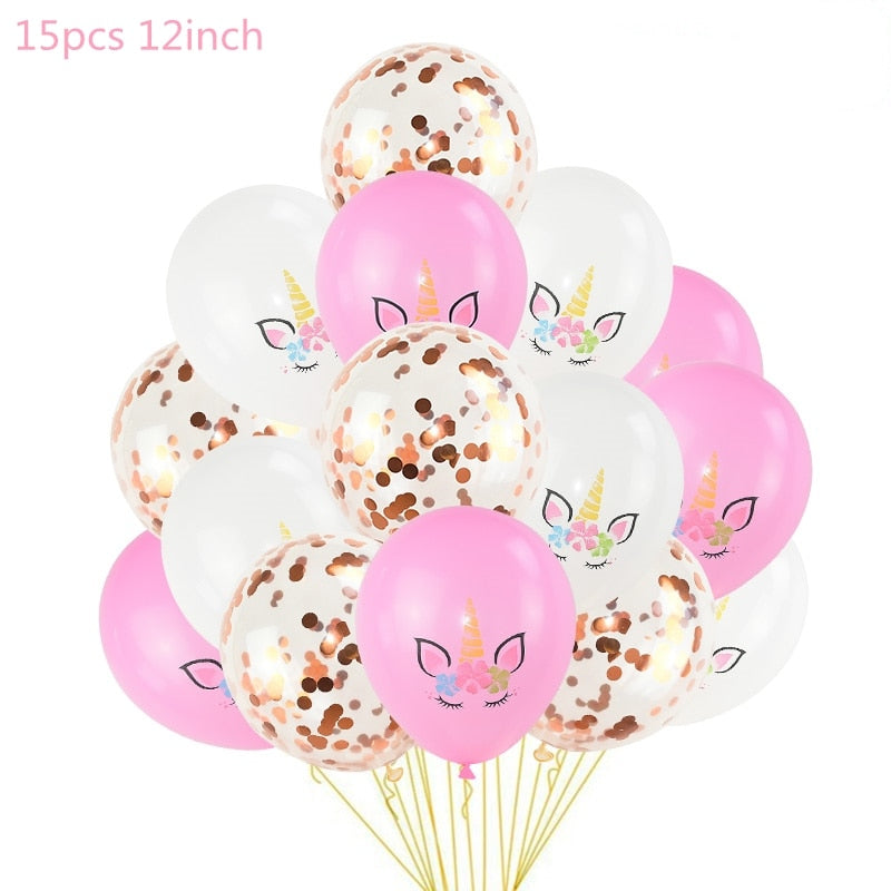 Unicorn Party Balloons Birthday