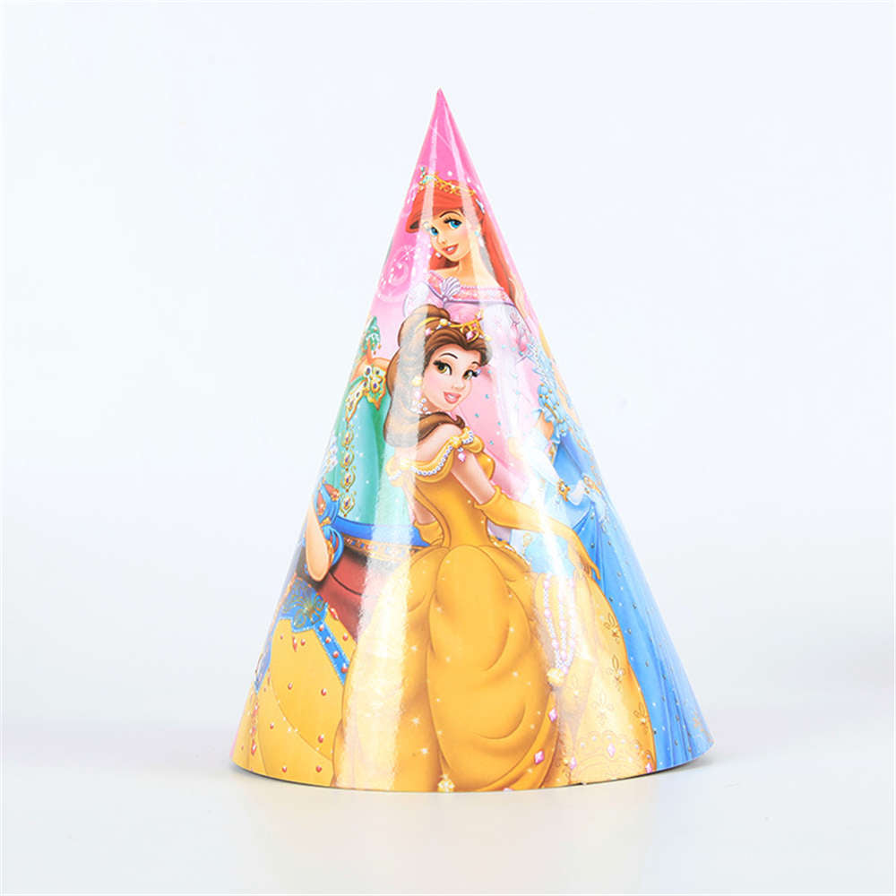 Disney Princess Happy Kids Girls Birthday Party Decoration Set Party Supplies Cup Plate Banner Hat Straw Loot Bag