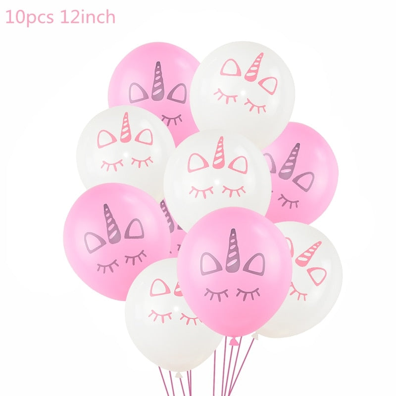 Unicorn Party Balloons Birthday