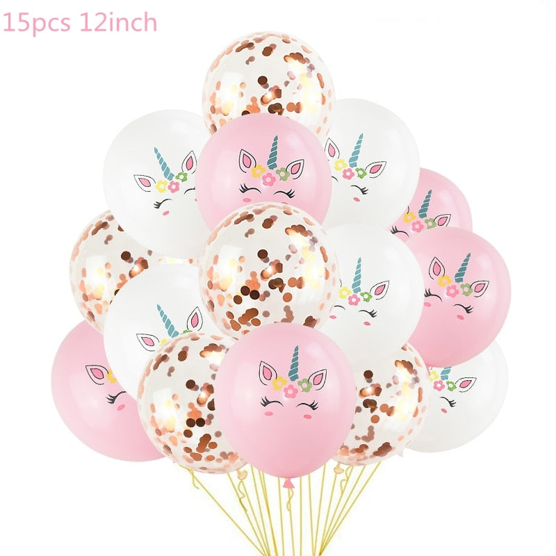 Unicorn Party Balloons Birthday