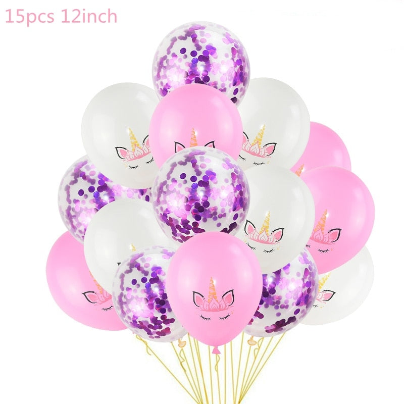 Unicorn Party Balloons Birthday