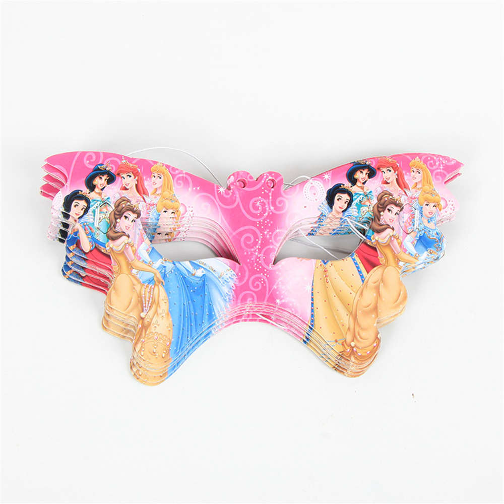 Disney Princess Happy Kids Girls Birthday Party Decoration Set Party Supplies Cup Plate Banner Hat Straw Loot Bag