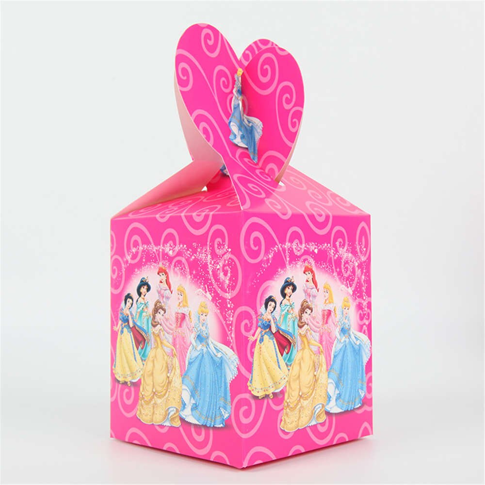 Disney Princess Happy Kids Girls Birthday Party Decoration Set Party Supplies Cup Plate Banner Hat Straw Loot Bag