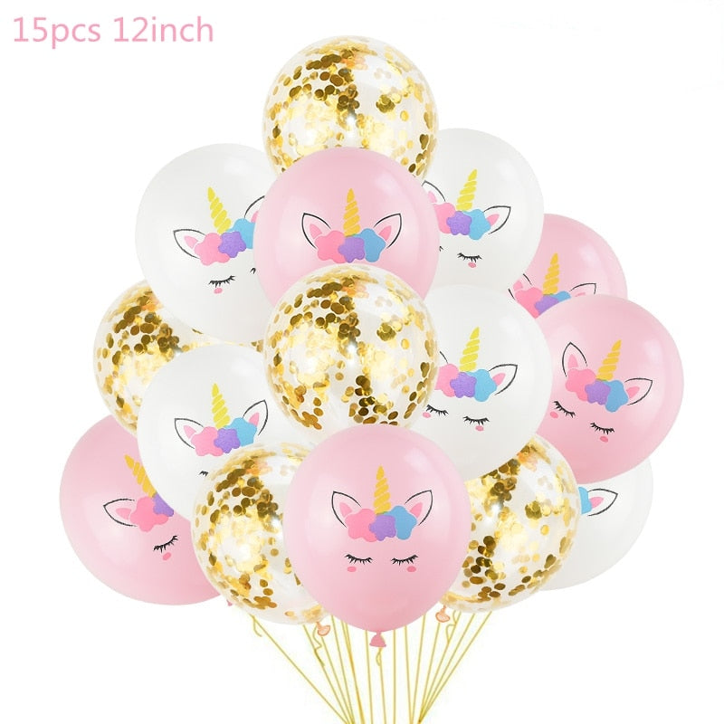 Unicorn Party Balloons Birthday