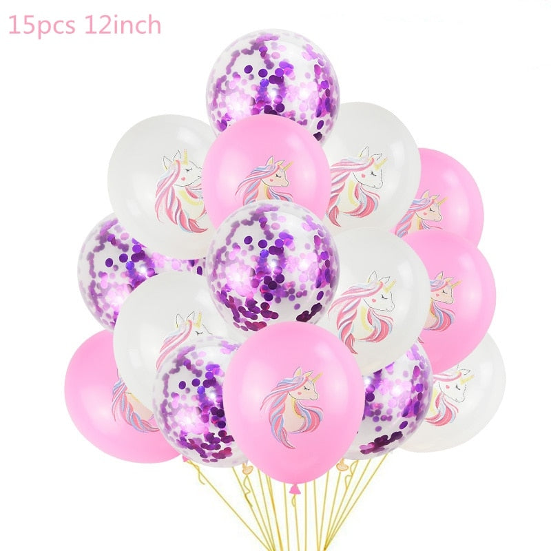 Unicorn Party Balloons Birthday