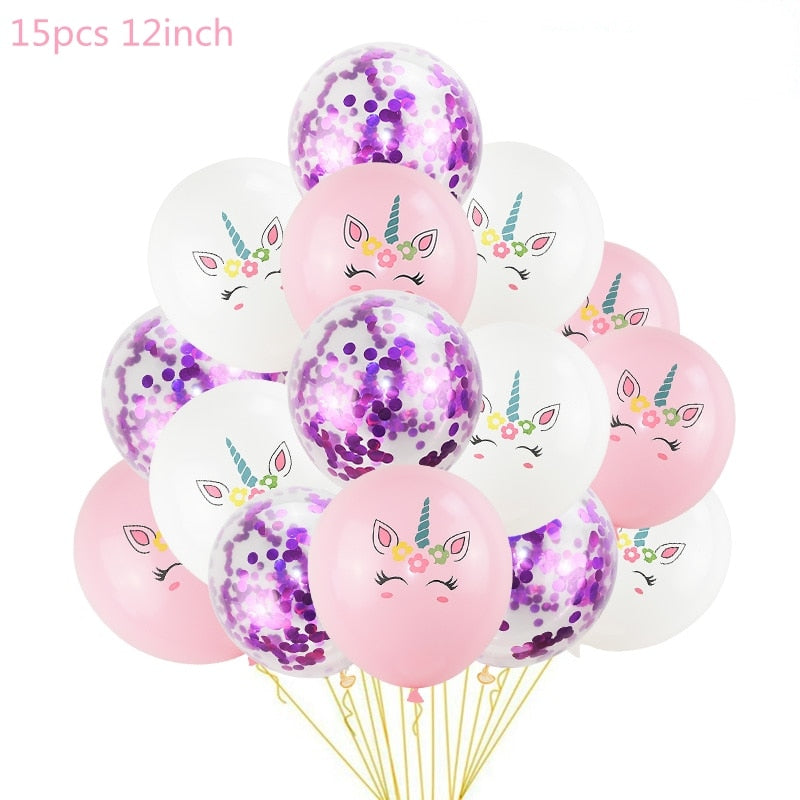 Unicorn Party Balloons Birthday