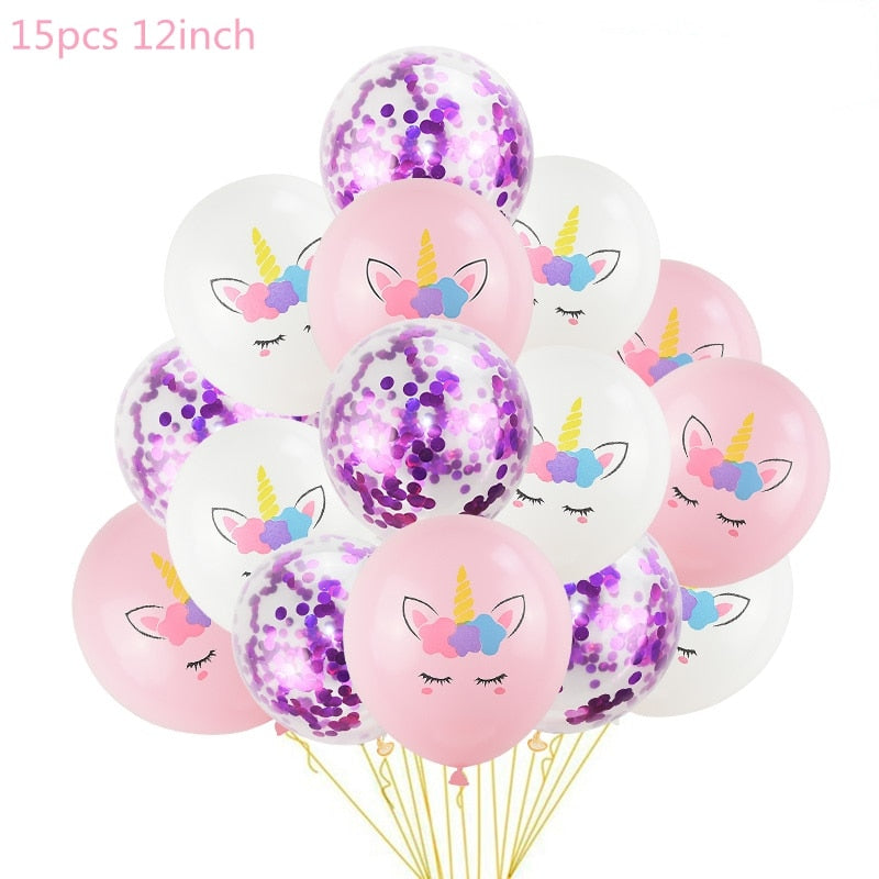 Unicorn Party Balloons Birthday