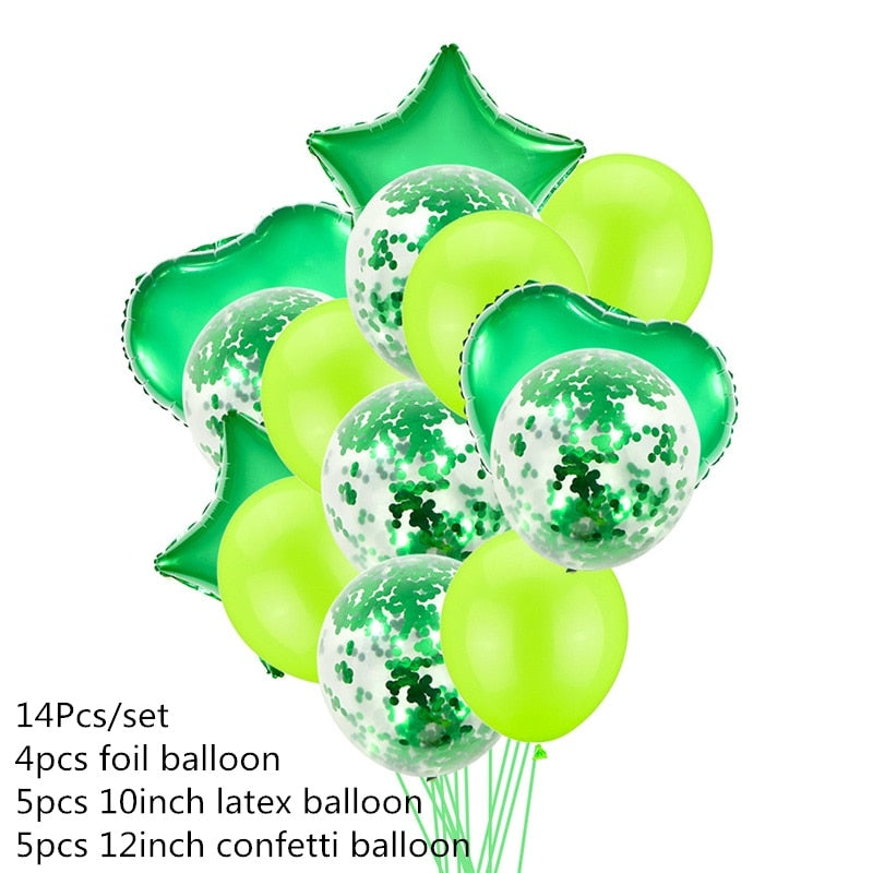 Jungle Party Animal Foil Balloons Zoo Animal Jungle Theme Birthday Party Decoration Kids Birthday Balloons Safari Party Decor