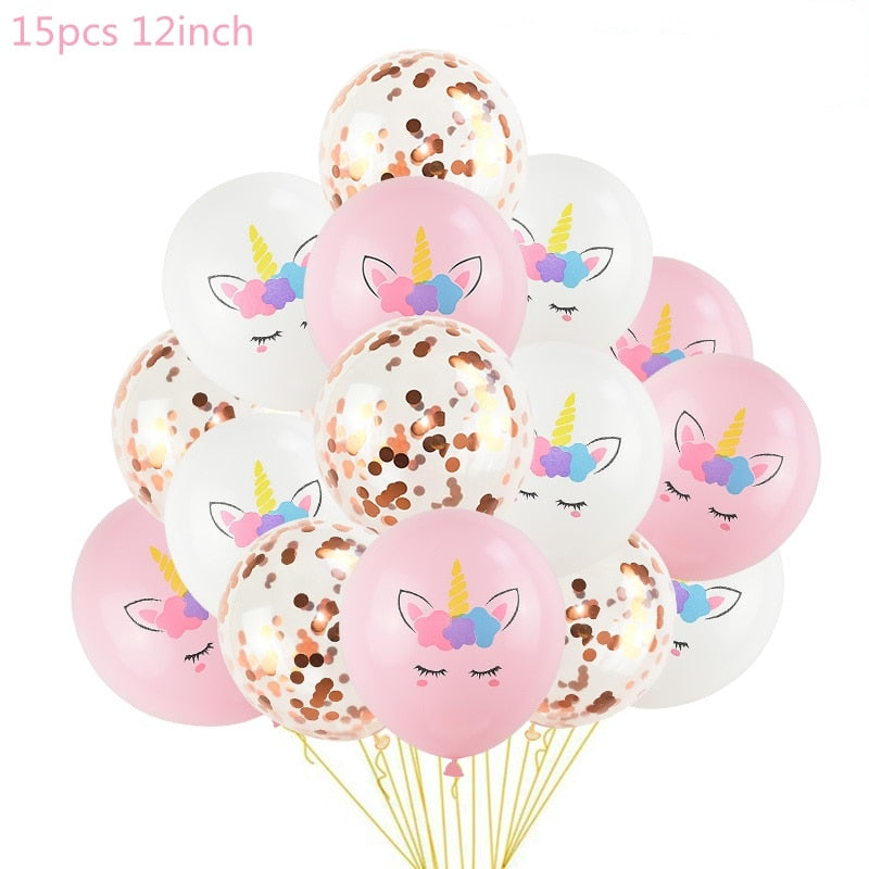 Unicorn Party Balloons Birthday