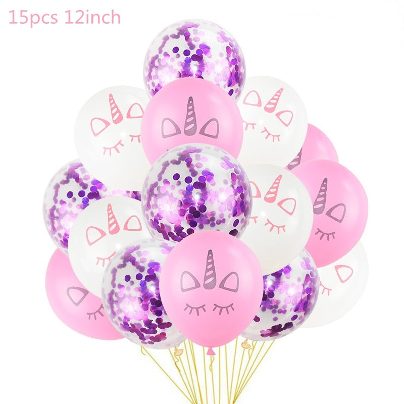 Unicorn Party Balloons Birthday