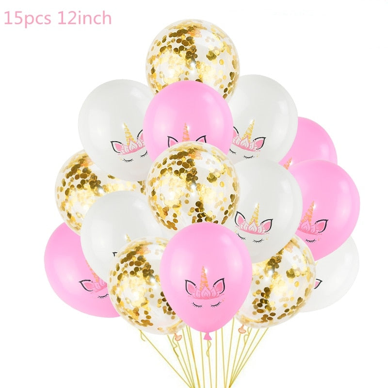 Unicorn Party Balloons Birthday