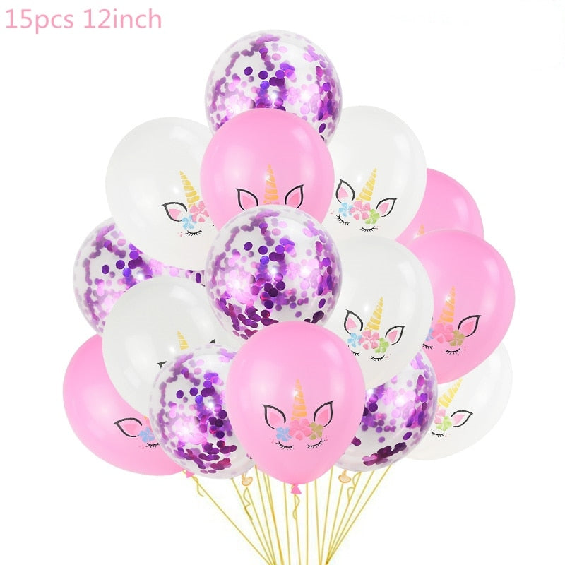 Unicorn Party Balloons Birthday