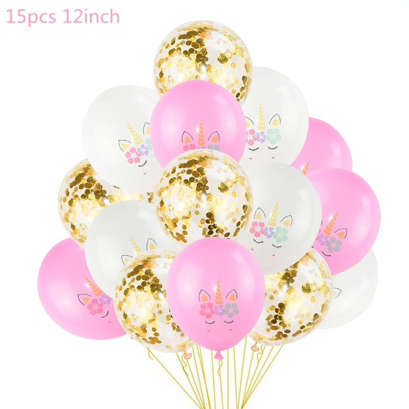 Unicorn Party Balloons Birthday