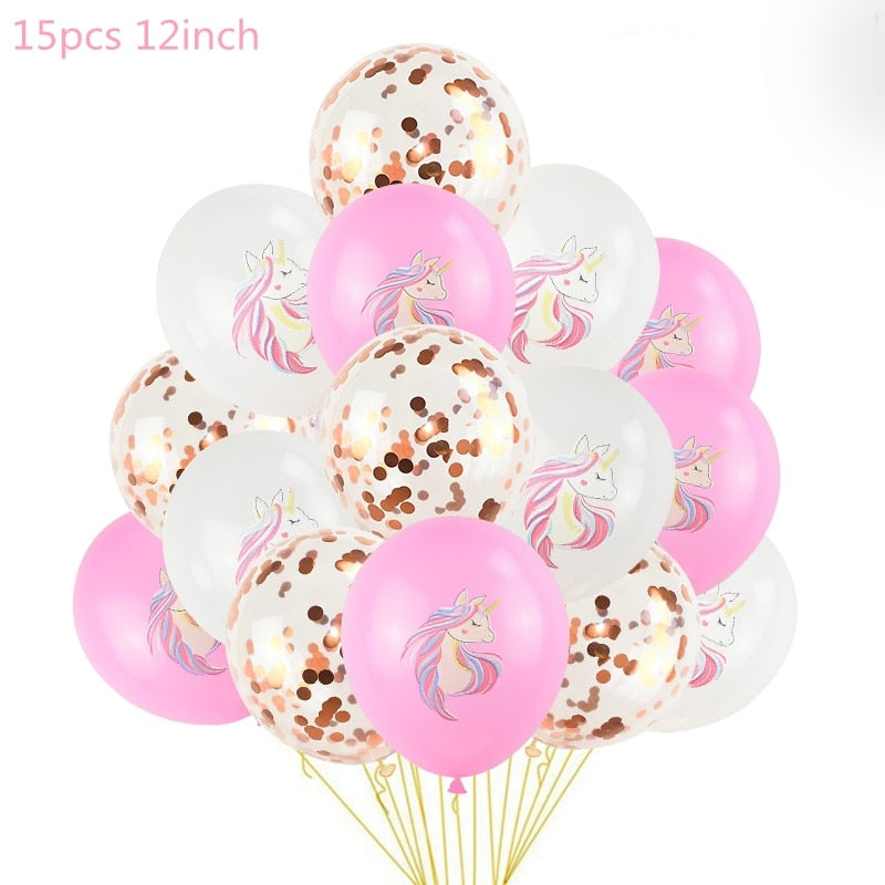 Unicorn Party Balloons Birthday