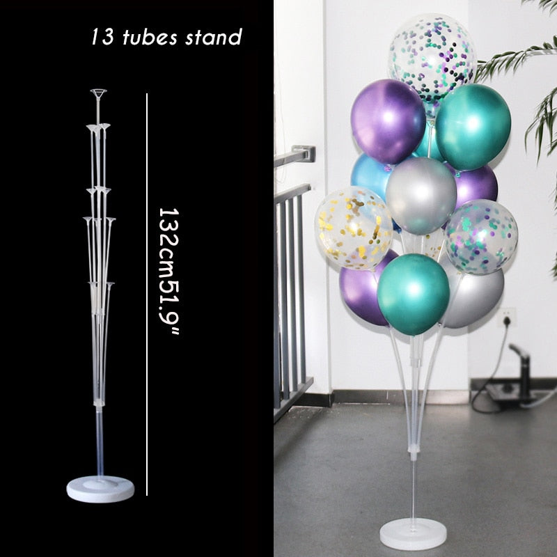 Girl Birthday Party Balloons Stand Balloon Holder Plastic Balloon Stick Birthday Party Decorations Wedding Balloon Baby Shower