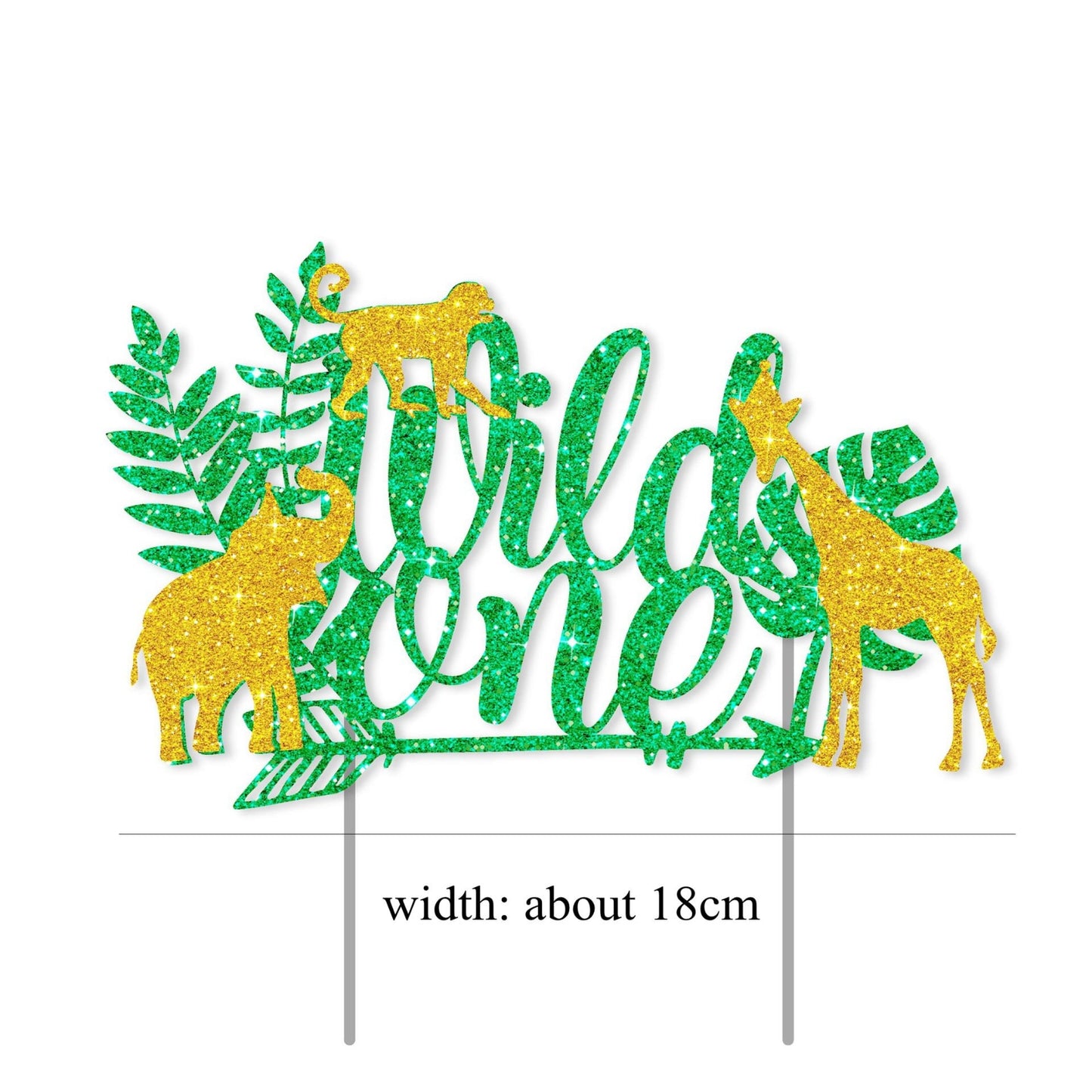 New! Wild One Birthday Party Balloons Jungle Safari Party Forest Decoration Kids First 1st Birthday Safari Jungle Party Supplies