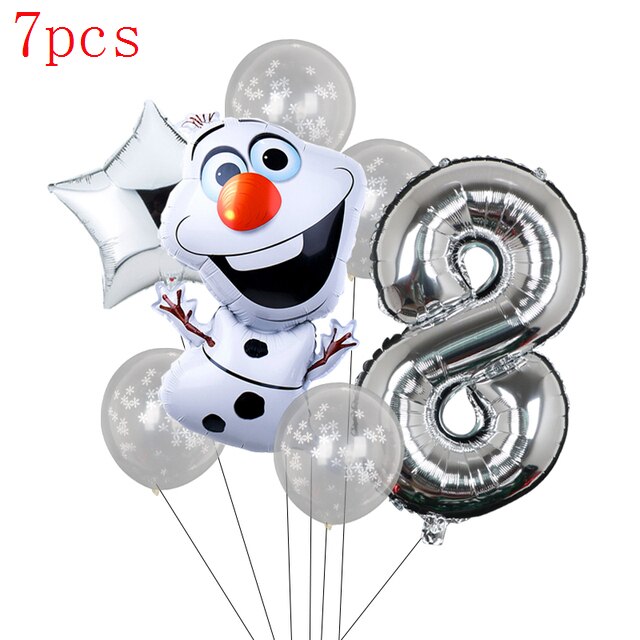 Disney Frozen Princess Elsa Foil Balloons18inch Birthday Helium Balloon Baby Shower Party Globos Kid's Toy Gifts Girls