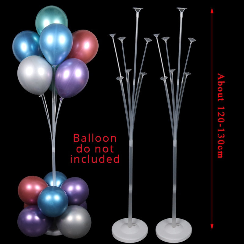 Girl Birthday Party Balloons Stand Balloon Holder Plastic Balloon Stick Birthday Party Decorations Wedding Balloon Baby Shower