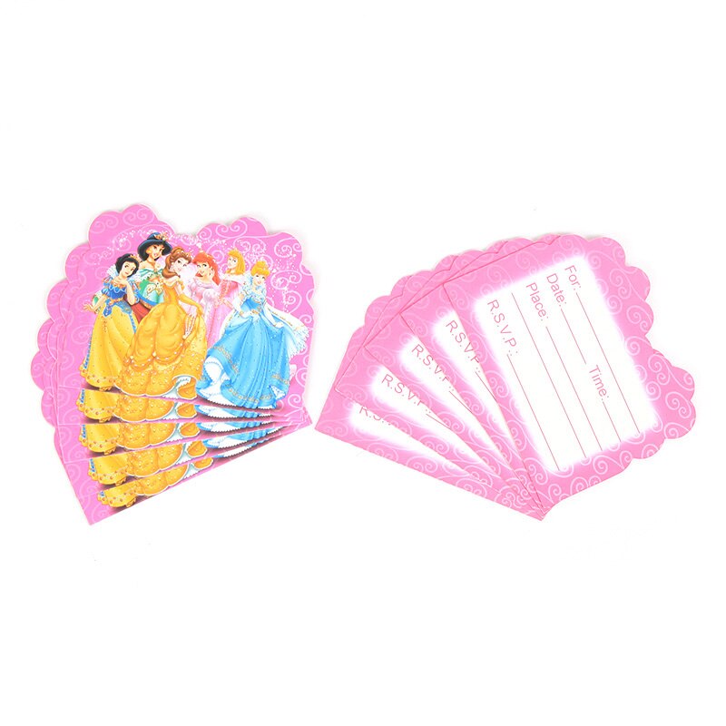 Disney Princess Happy Girl Child Birthday Theme Party Decoration Set Party Supplies Cup Plate Banner Hat Straw Loot Bag Cake Dec