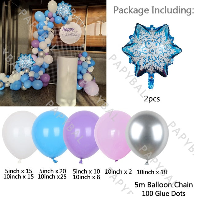 Disney Frozen Princess Elsa Foil Balloons18inch Birthday Helium Balloon Baby Shower Party Globos Kid's Toy Gifts Girls