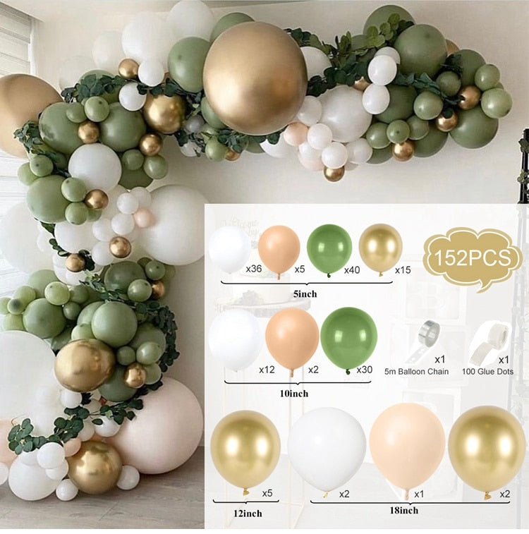 Macaron Balloons Garland Arch Rose Gold Confetti Ballon Wedding Birthday Baloon Birthday Party Decor Kids Baby Shower