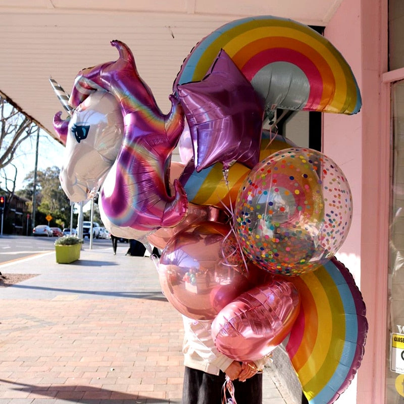 Unicorn Party Balloons Birthday