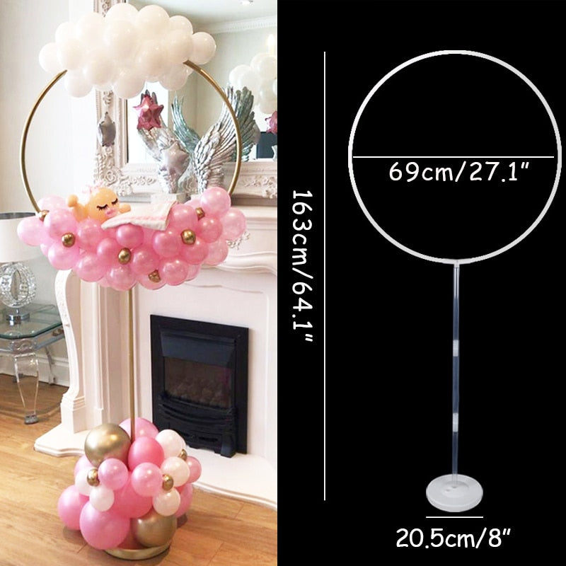 Girl Birthday Party Balloons Stand Balloon Holder Plastic Balloon Stick Birthday Party Decorations Wedding Balloon Baby Shower