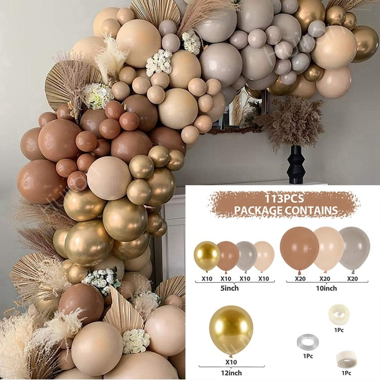 Macaron Balloons Garland Arch Rose Gold Confetti Ballon Wedding Birthday Baloon Birthday Party Decor Kids Baby Shower